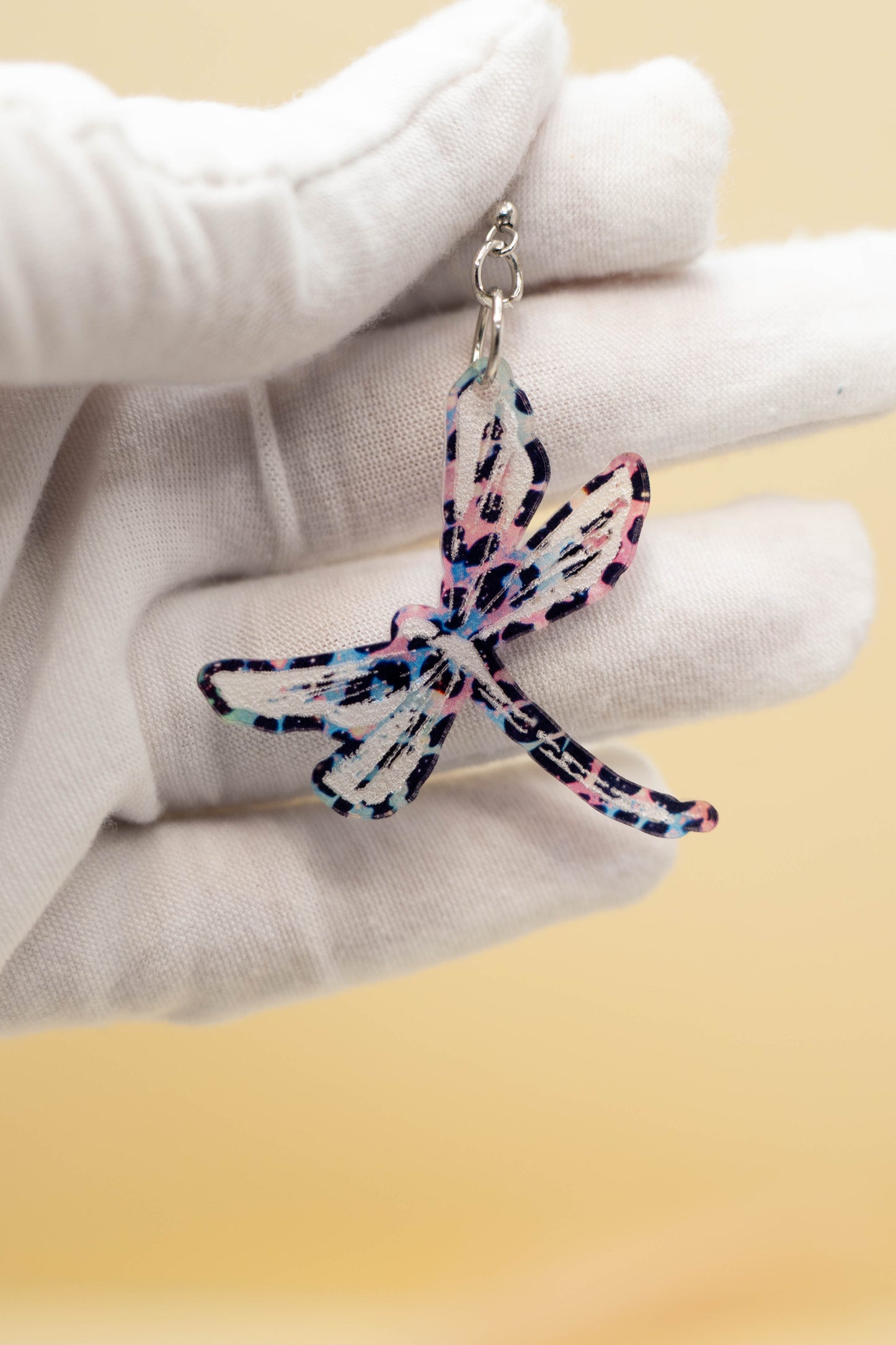 Colorful Dragonfly Earrings