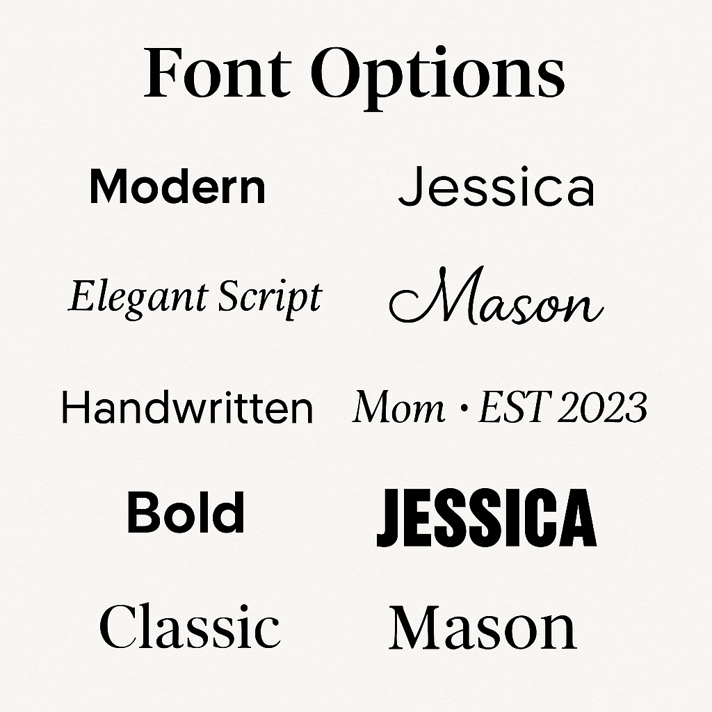 Personalized Round Pendant Necklace – Custom Engraved Keepsake