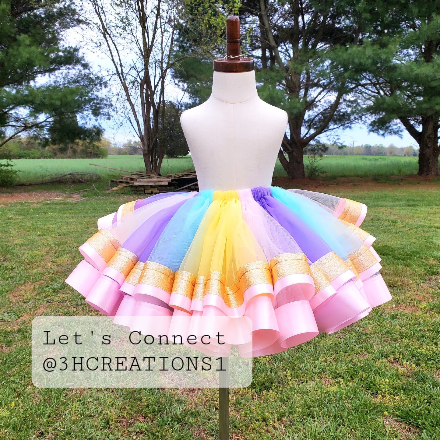 Custom Tutu for Kids – Personalized Handmade Outfit (Ages 6 Months–5 Years)