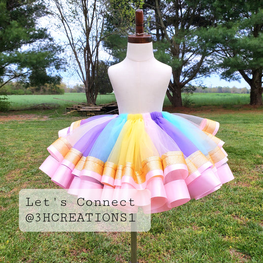 Custom Tutu for Kids – Personalized Handmade Outfit (Ages 6 Months–5 Years)