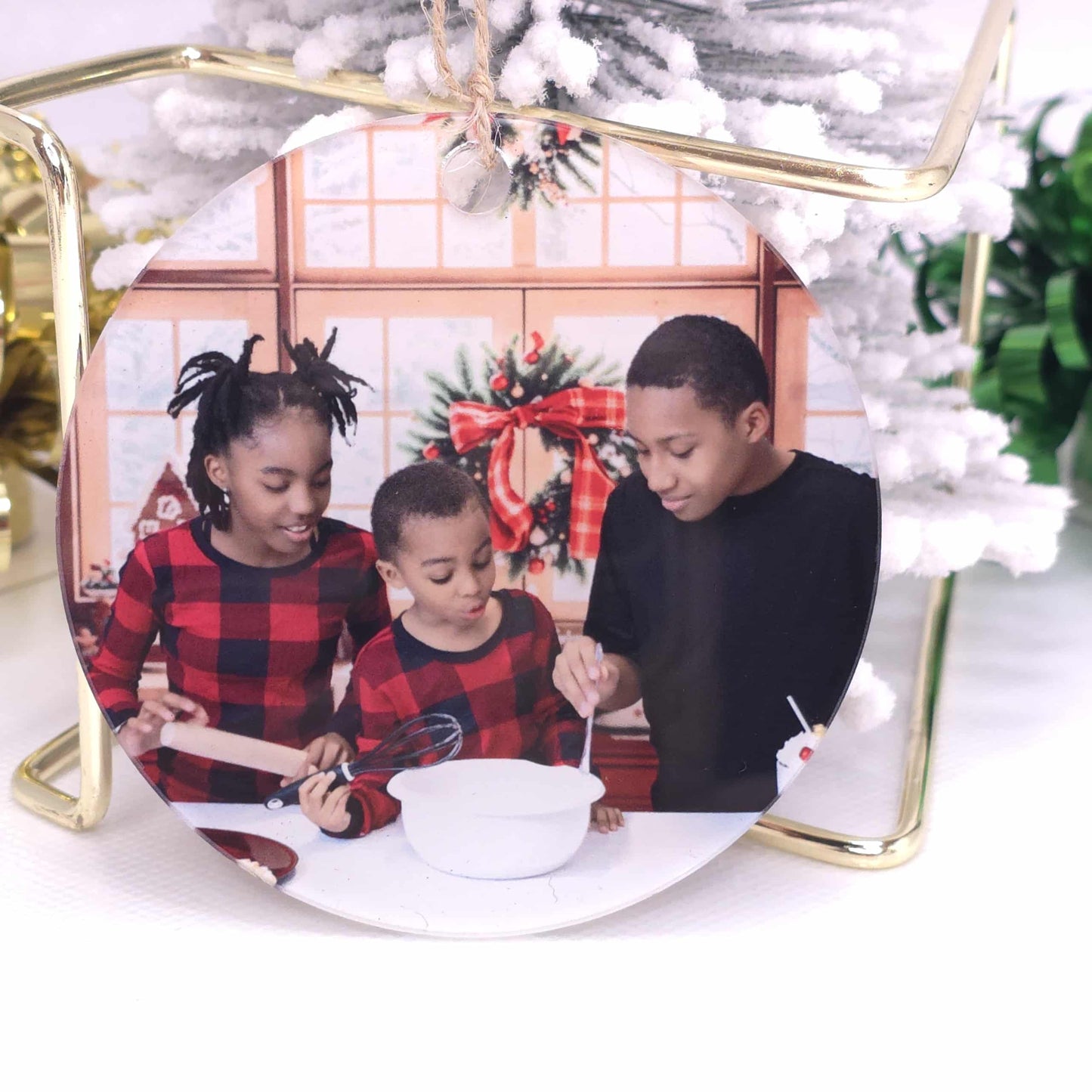 Custom Christmas Ornament – Your Photo or Design