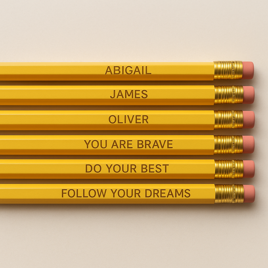 Engraved Pencils image 0