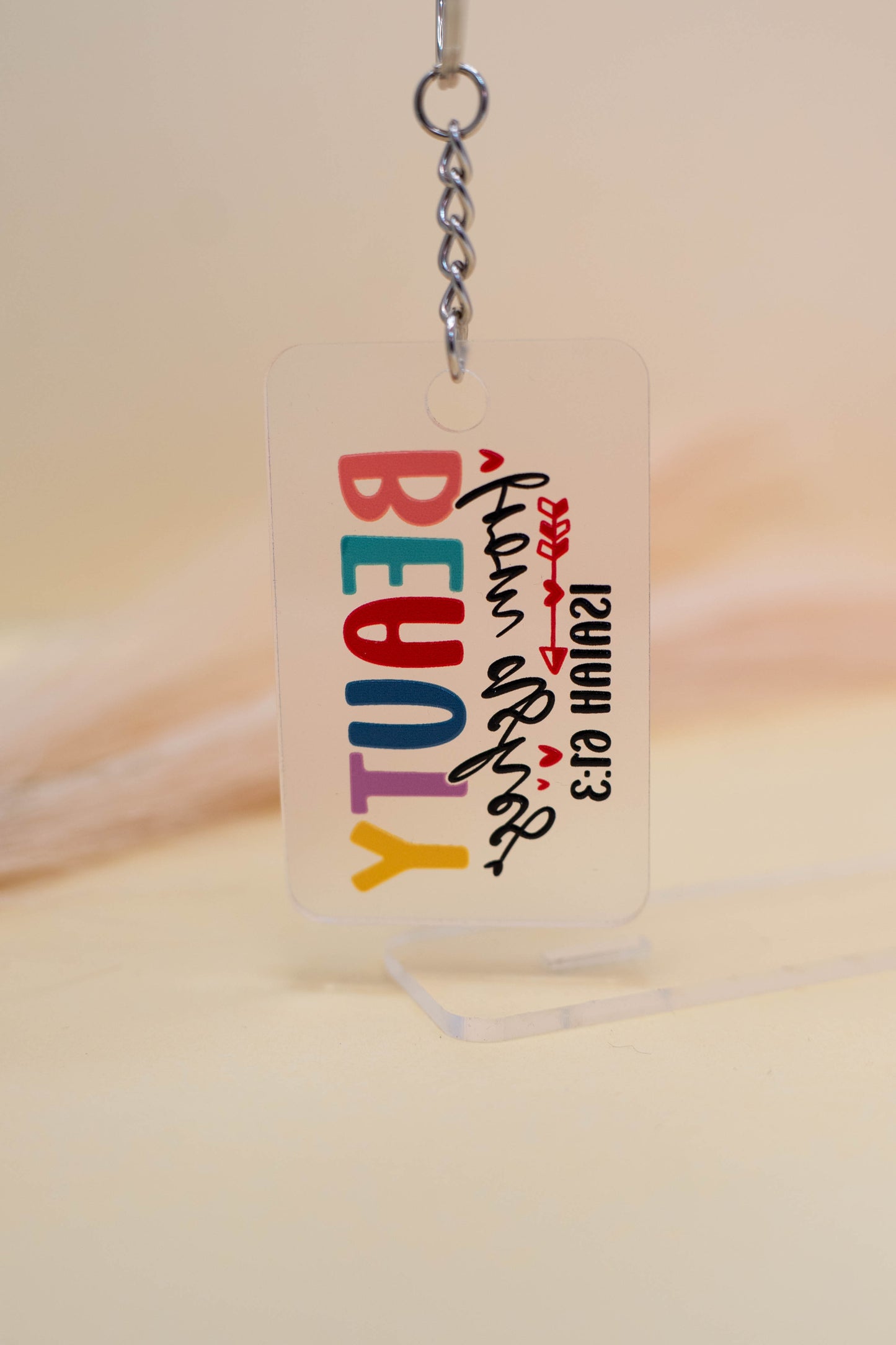 Beauty from Ashes Keychain – Isaiah 61:3