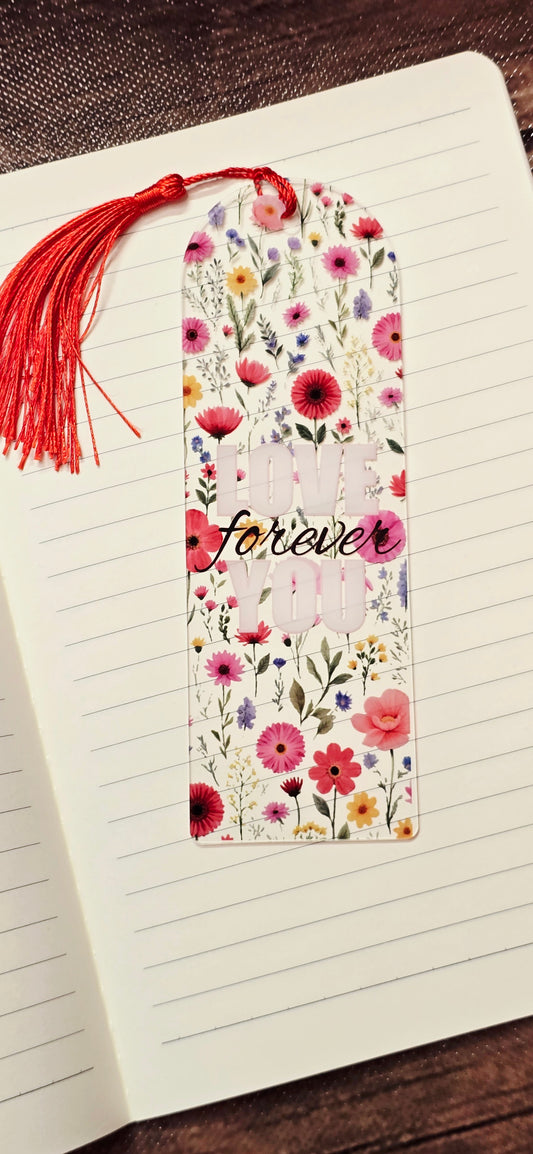 Clear Acrylic Bookmarks