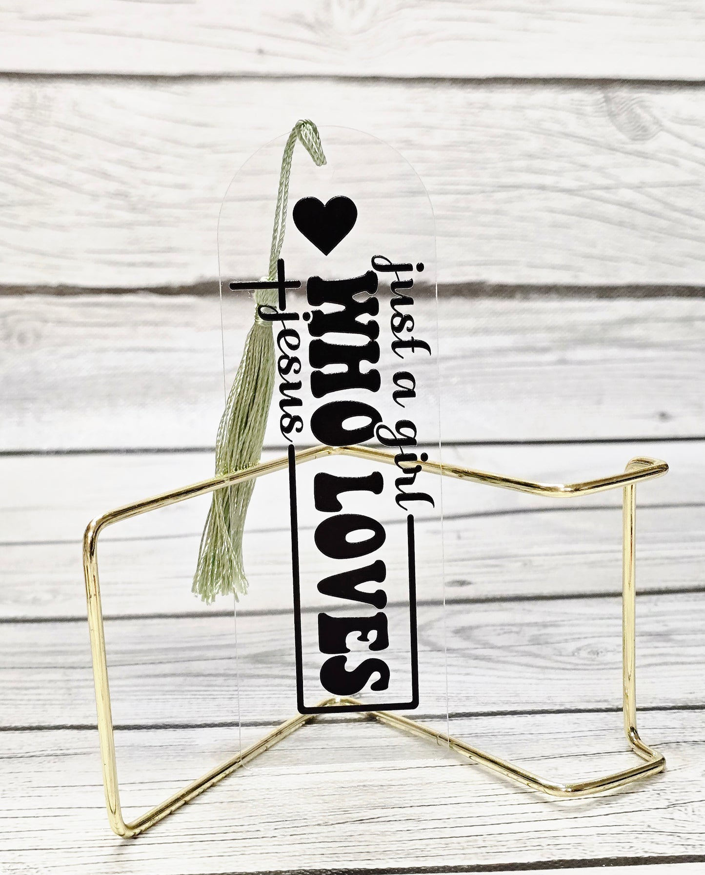 Clear Acrylic Bookmarks